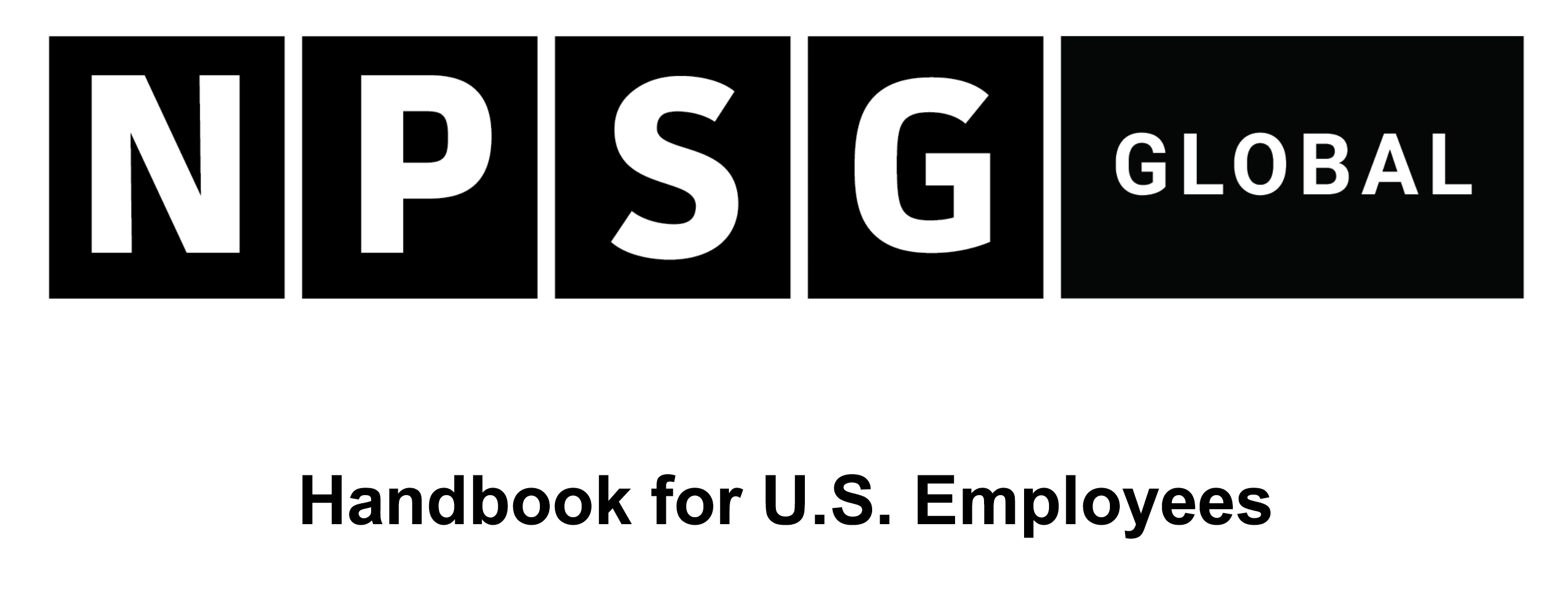 NPSG Global Employe Manual